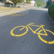 Aigle aménage des rues cyclables 